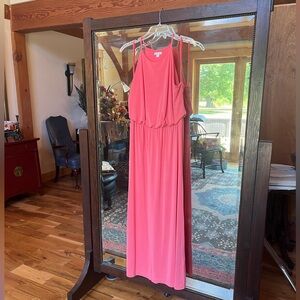 Coral Modal Maxi Dress by Gap